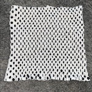 Mind code Polkadot tube top